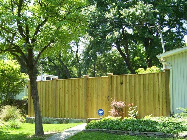 Board-on-Board Privacy Fence