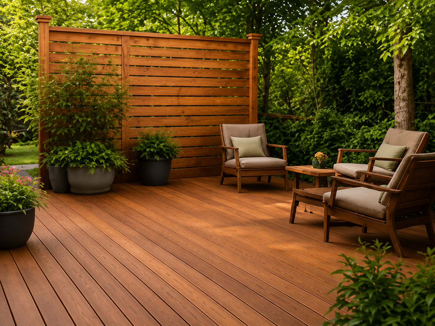Custom Cedar Deck